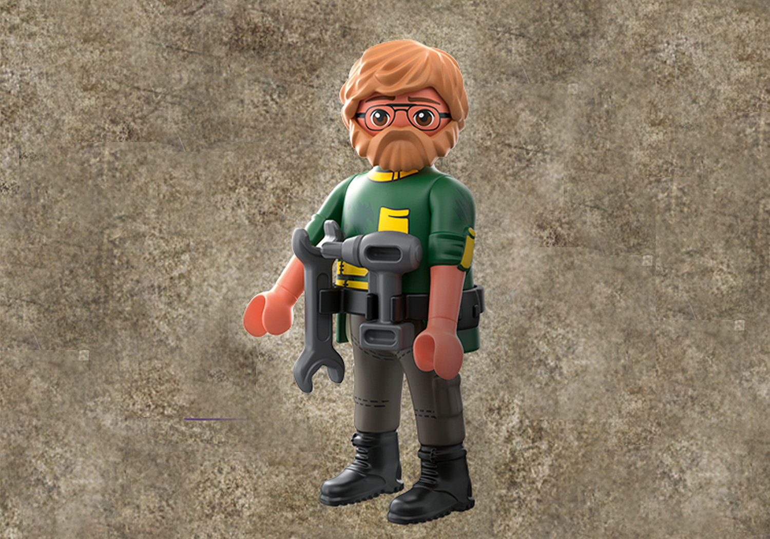 Playmobil: Dino Rise - Uncle Rob Aufrüstung zum Kampf