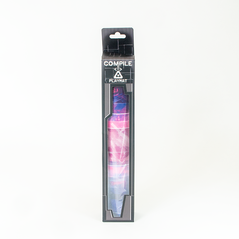 Compile Playmat (Purple Edition) Radiergummi, Stift, Lila-pink Gradient, Kunststoff, Verpackung