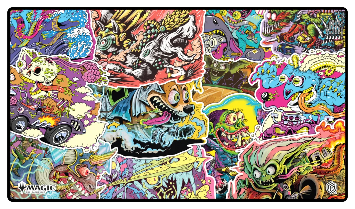 Ultimate Guard: Spielmatte Magic Aetherdrift "Revved-Up Racers" Ultimate Guard: Spielmatte Magic Aetherdrift "Revved-Up Racers"