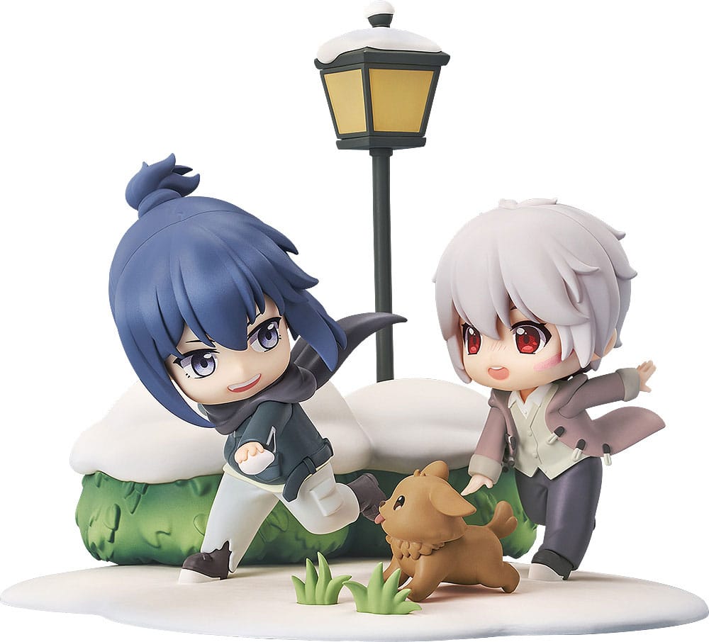 No.6 PVC Statue: Sion and Nezumi Snowy Night 12cm No.6 PVC Statue: Sion and Nezumi Snowy Night 12cm