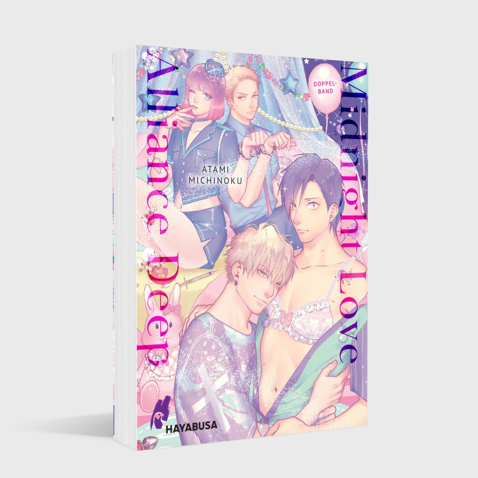 Midnight Love Alliance Deep (2in1) Manga, Cover, Gay romance, Yaoi, Romance