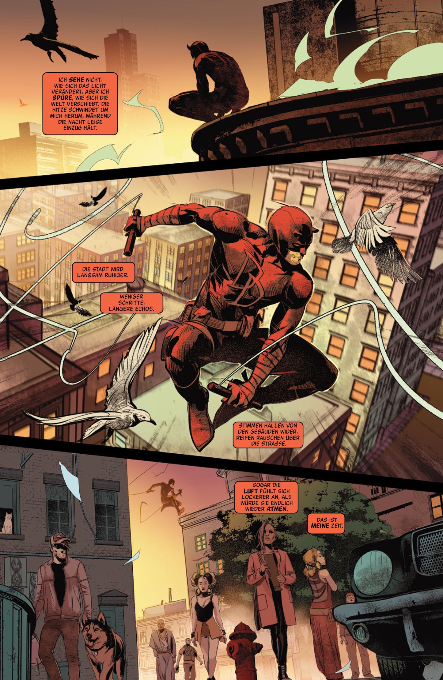 Daredevil/Punisher: Im Visier des Teufels Spider-Man, Comic, Superhero, Stadtbild, Roter Anzug