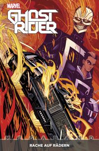 Comic, Ghost Rider, Motorradhelm, Feuerflammen, Motorrad