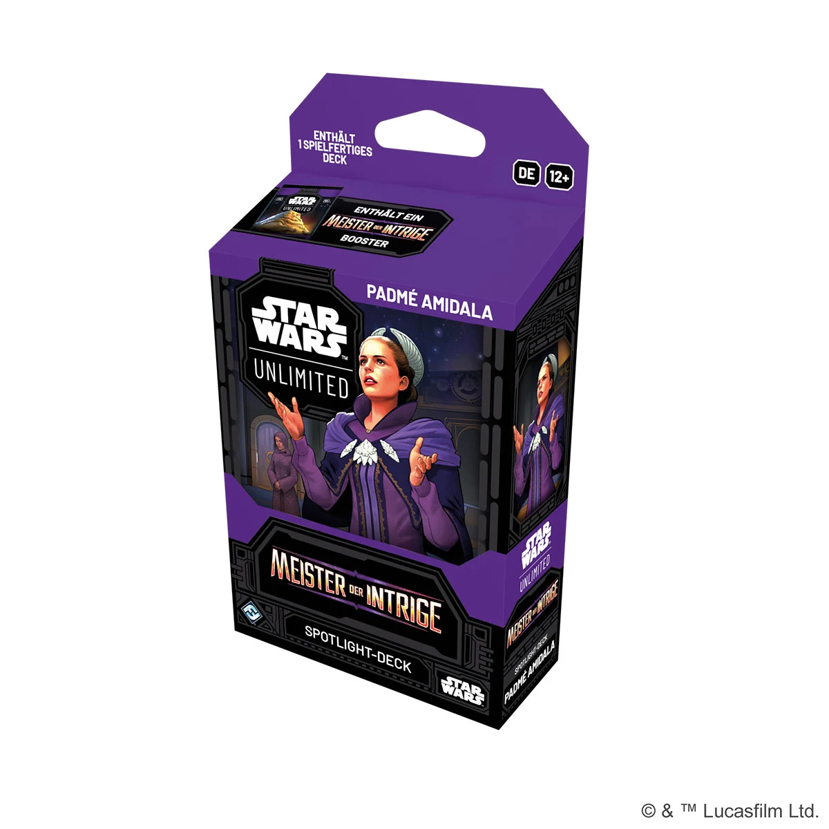 Star Wars Unlimited CCG dt.: Meister der Intrige Spotlight-Deck Padmé Amidala Star Wars Unlimited CCG dt.: Meister der Intrige Spotlight-Deck Padmé Amidala