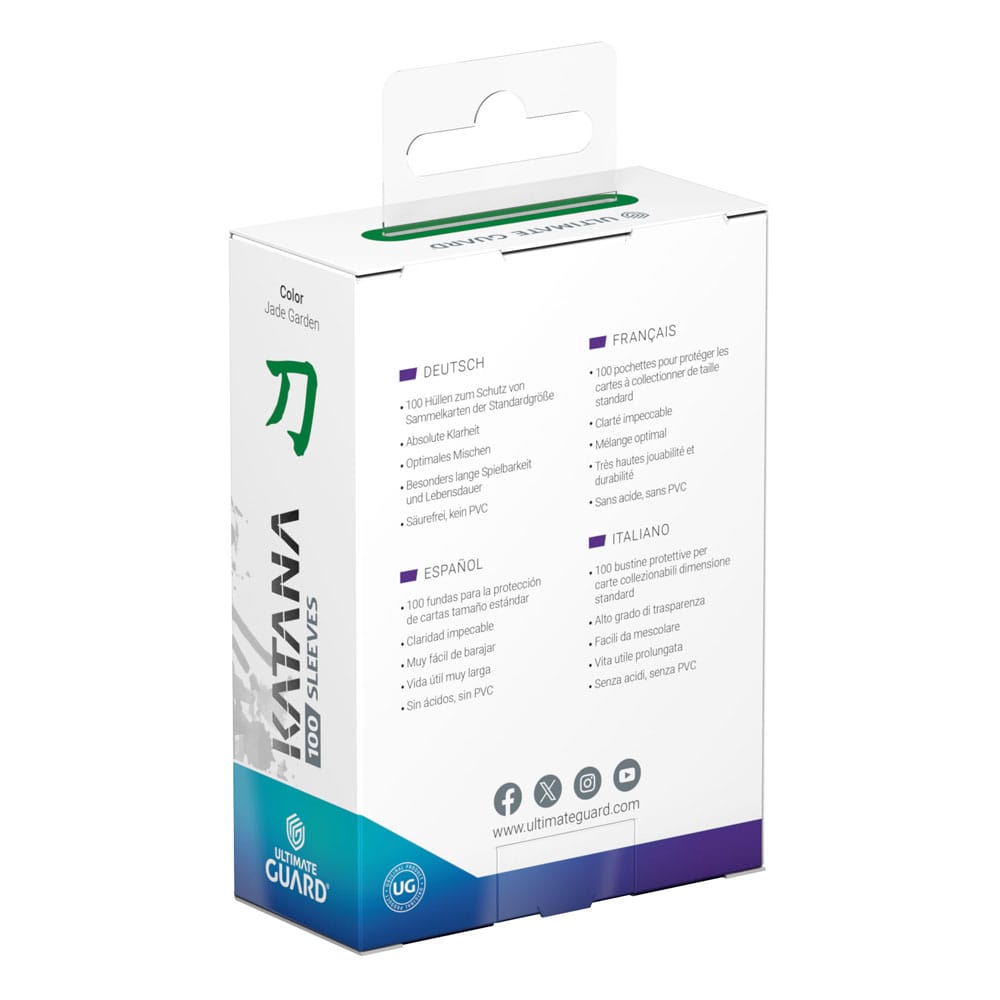 Ultimate Guard: Kartenhüllen Katana Standard Jade Garden (100) Ultimate Guard: Kartenhüllen Katana Standard Jade Garden (100)