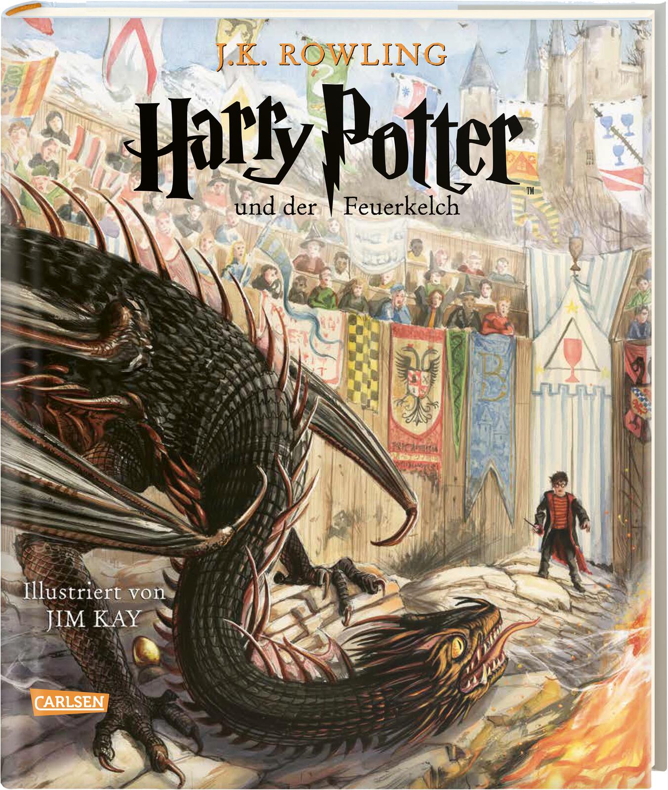 Harry Potter Bd.4: Harry Potter und der Feuerkelch (illustr.)