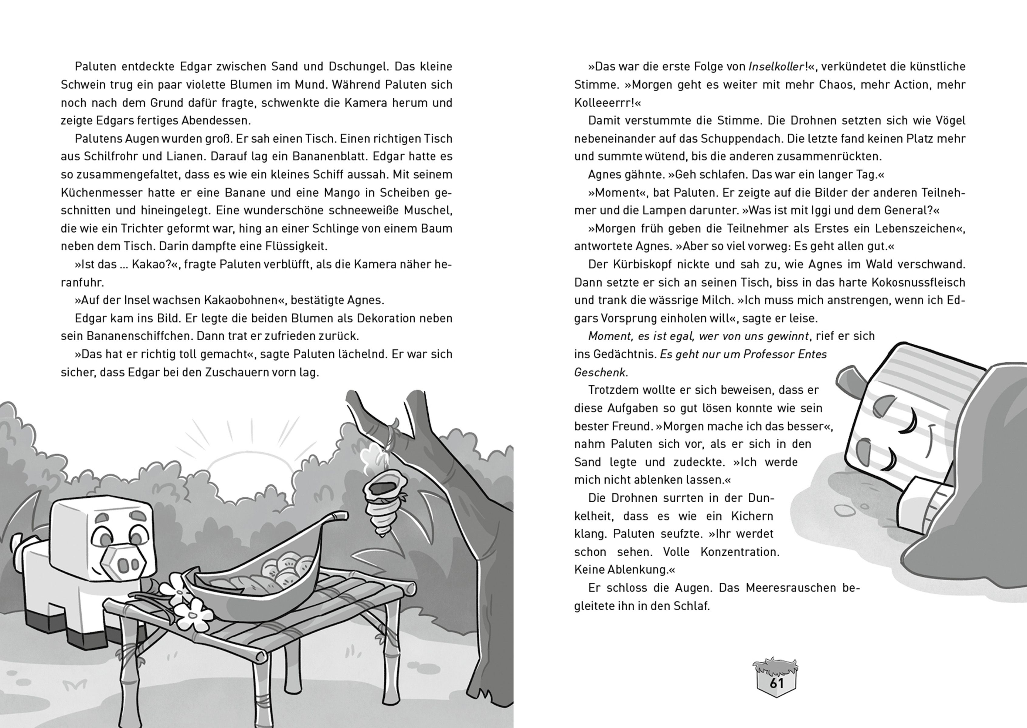 Minecraft Freedom Bd.13: Das Erbe von Graf Schmacula minecraft, porkel, kochen, tiere, banana