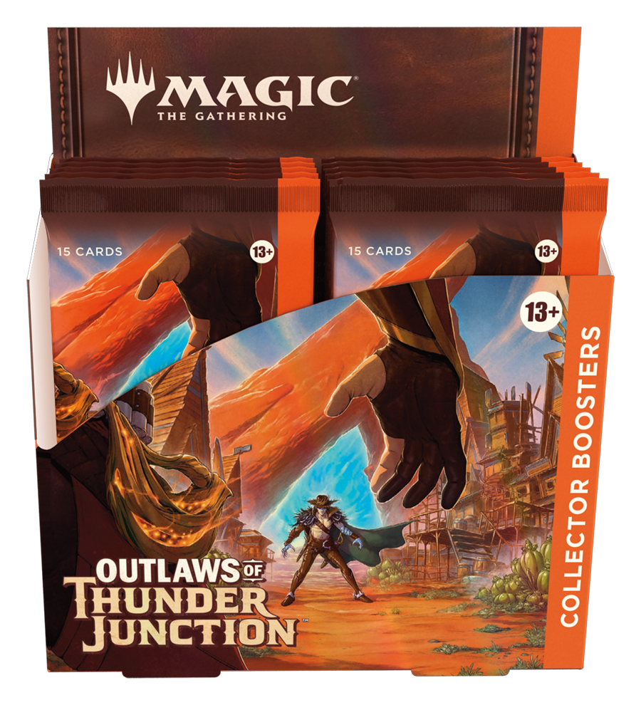 Magic CCG: Outlaws of Thunder Junction Collector Booster Display