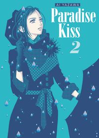 Paradise Kiss Bd.2 Neuauflage dress, coat, blue, pattern, illustration