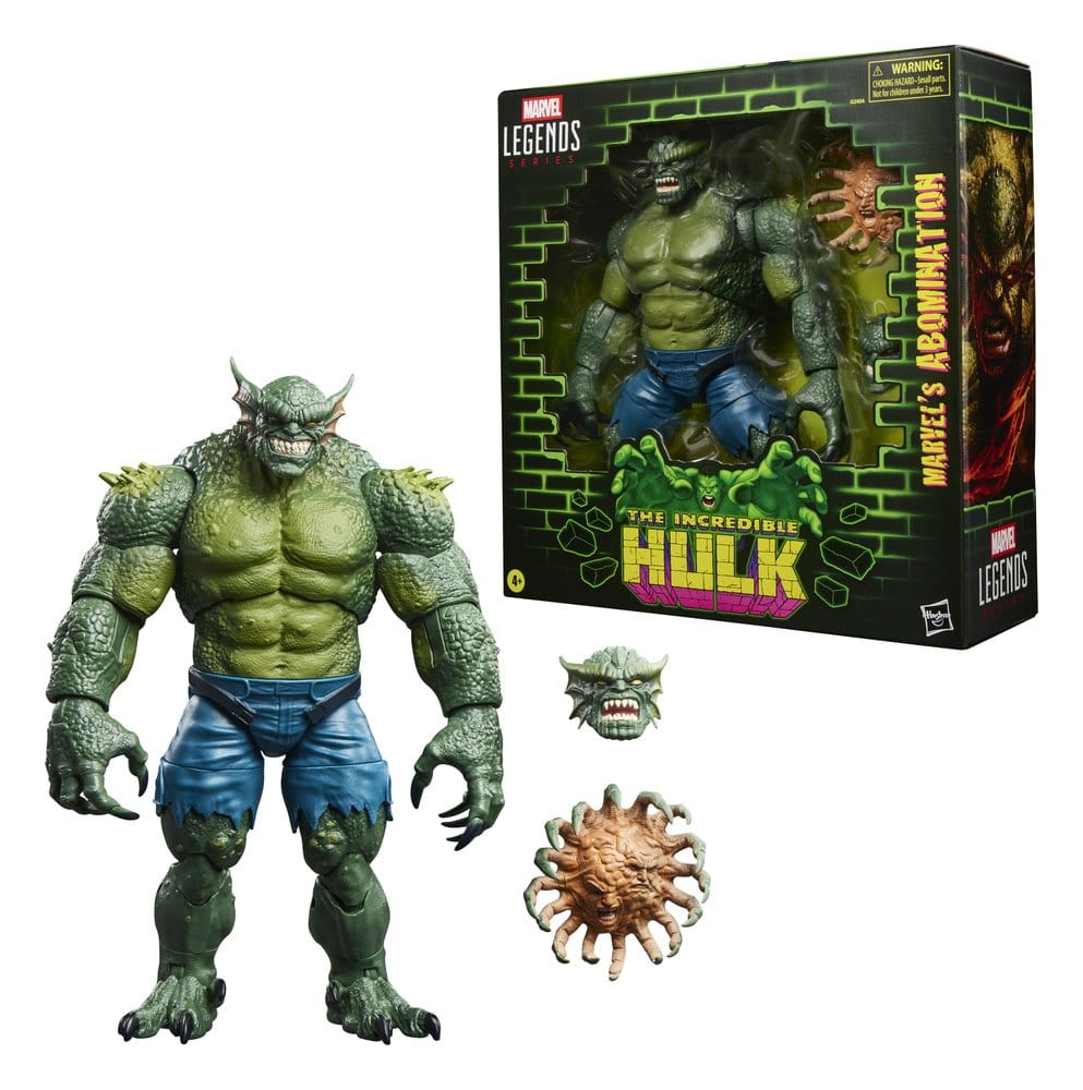 Hulk Figur, Großer Muskelmann, Actionfigur, The Incredible Hulk, Marvel Legends