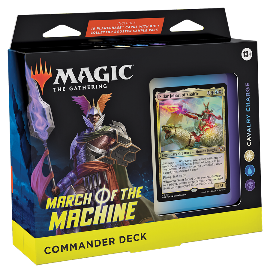 Magic CCG: March of the Machine Commander Deck Cavalry Charge