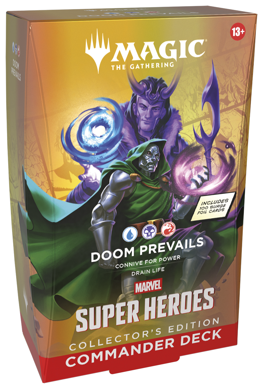 Magic: The Gathering, Doom Prevails, Super Heroes, Collector's Edition, Commander Deck