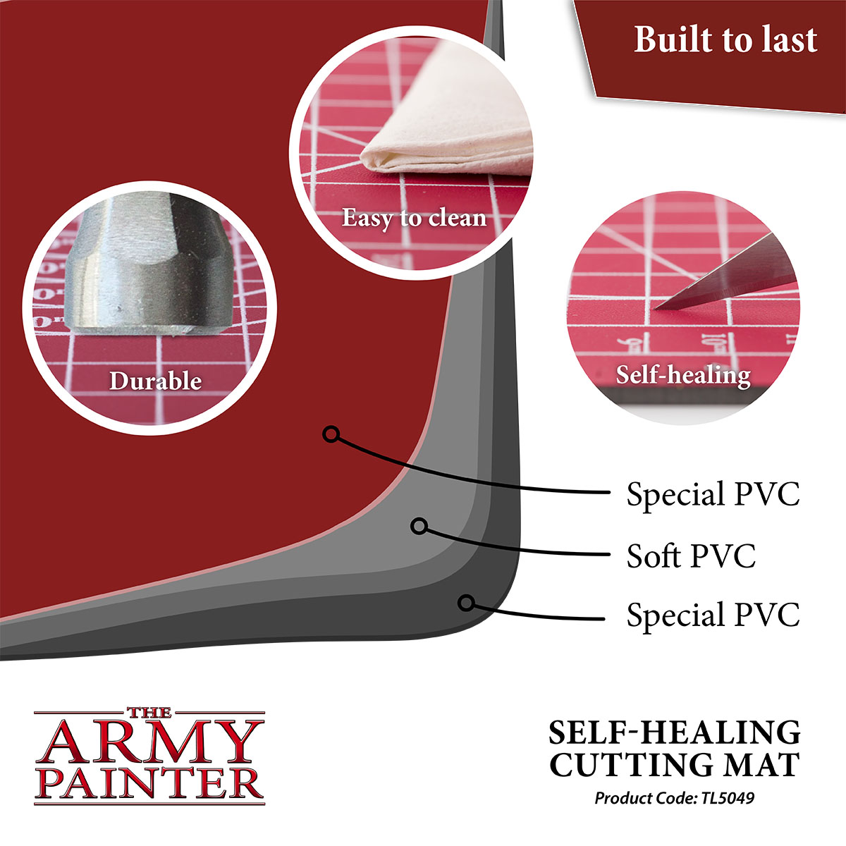Army Painter: Tool - Cutting Mat self healing (Neu) Army Painter: Tool - Cutting Mat self healing (Neu)