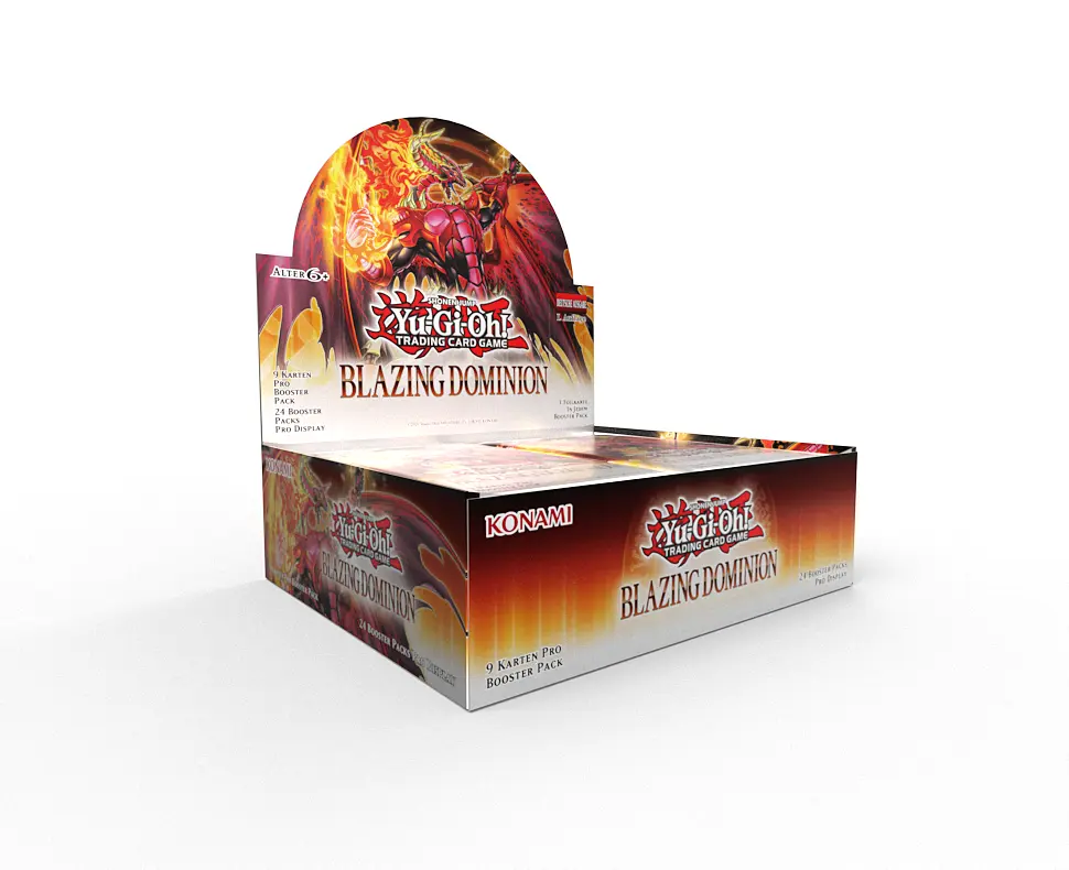 Yu-Gi-Oh! CCG dt.: Blazing Dominion Booster Display