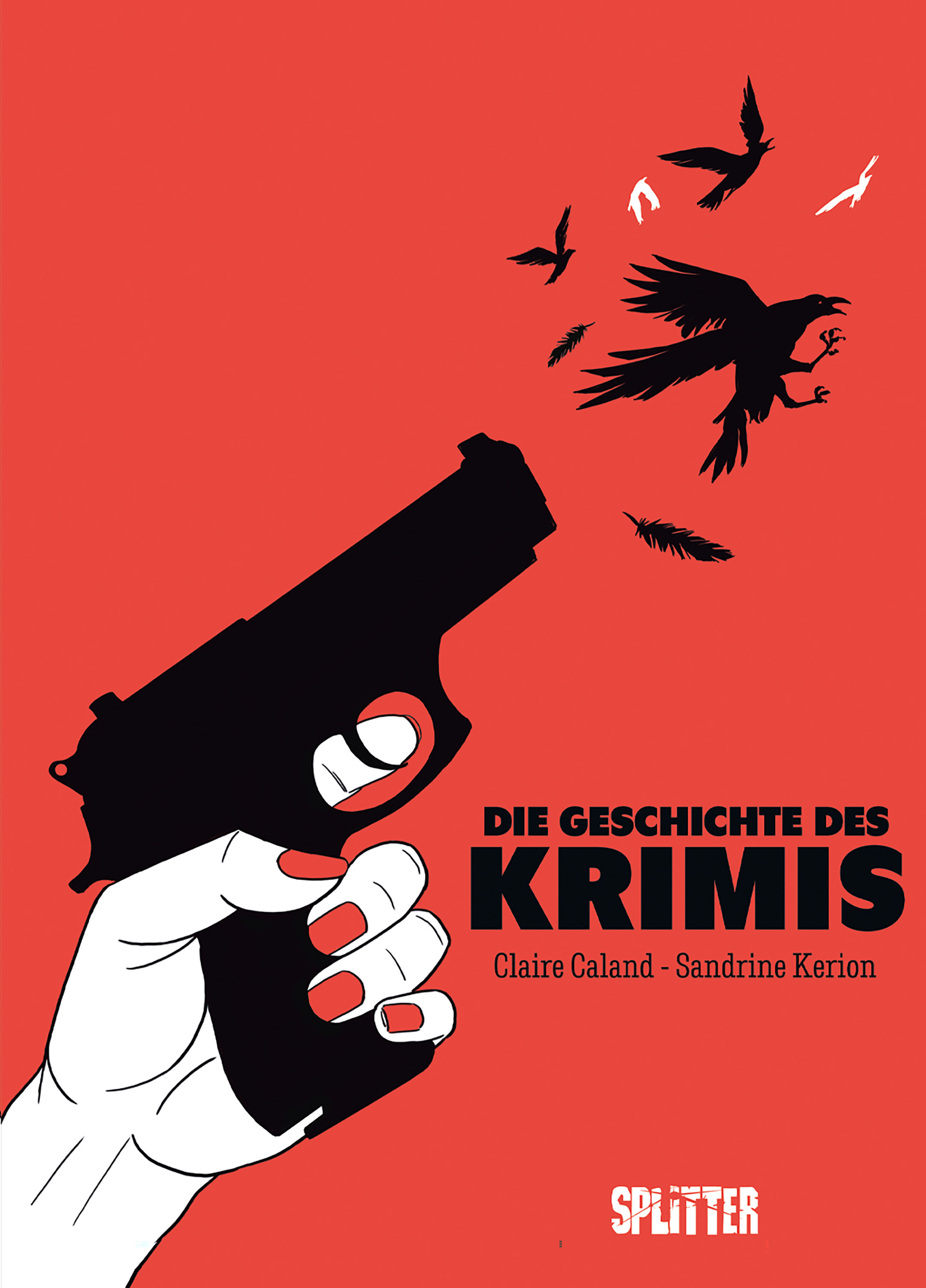 Geschichte des Krimis Feuerwaffe, Handfeuerwaffe, Werbung, Plakat, Vogel