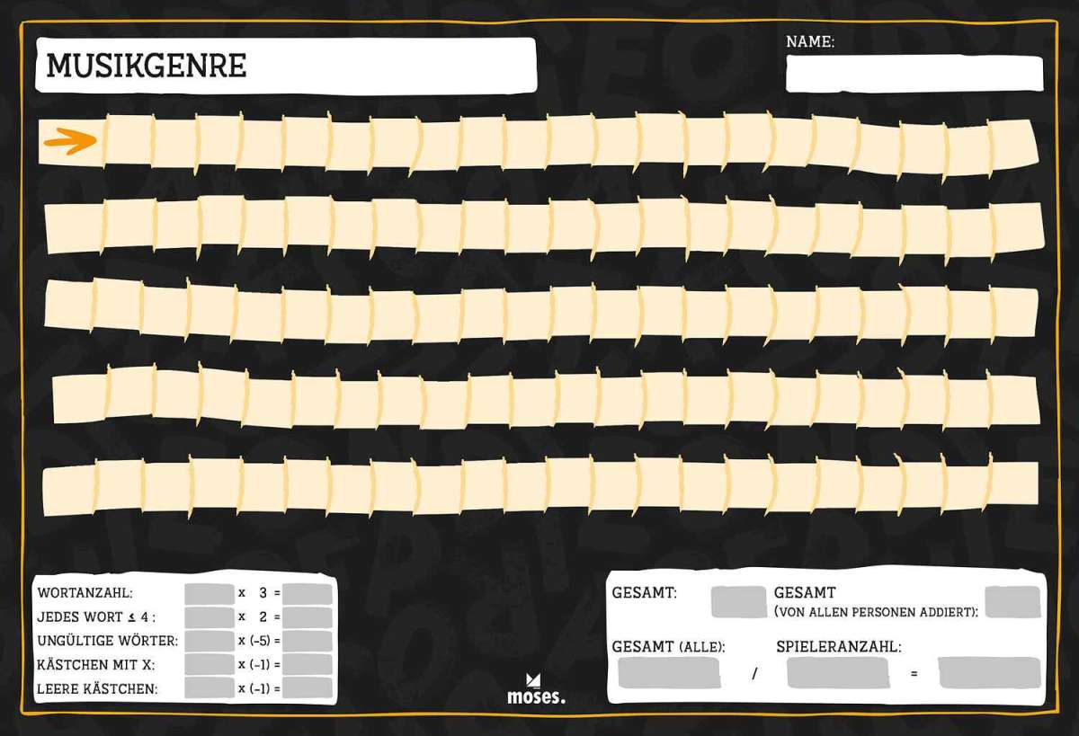 Rasanto Wortale - Das kooperative Wortspiel Rasanto Wortale - Das kooperative Wortspiel