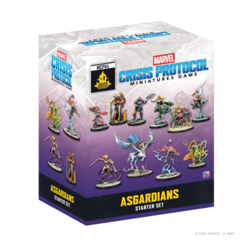 Miniatur, Brettspiel, Starter-Set, Asgardier, Marvel Crisis Protocol