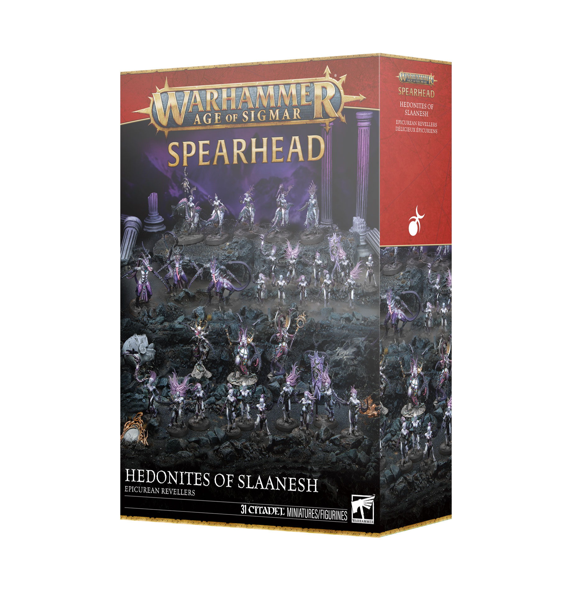 Spearhead, Hedonites of Slaanesh, Miniaturen, Figuren, Wargaming