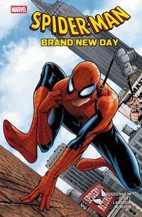 Spider-Man, Comicbuch, städtische Kulisse, roter Anzug, Netzschwinger