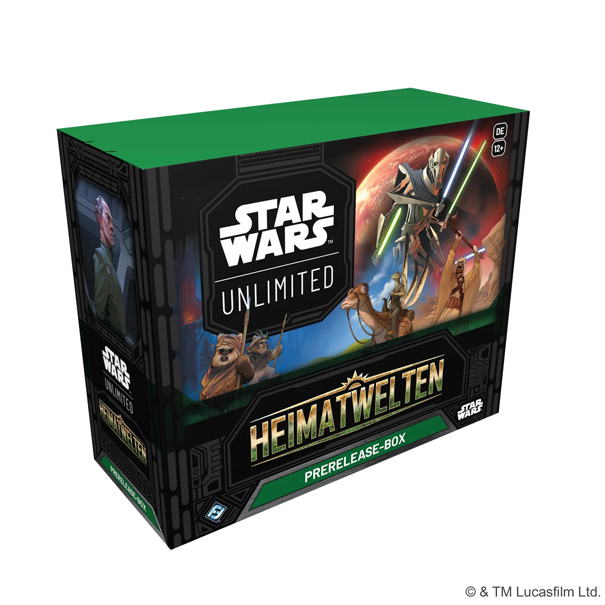 Star Wars Unlimited CCG dt.: Heimatwelten Prerelease Box Star Wars, Vorab-Veröffentlichung, Heimatwelten, Boxset, Unlimitiert