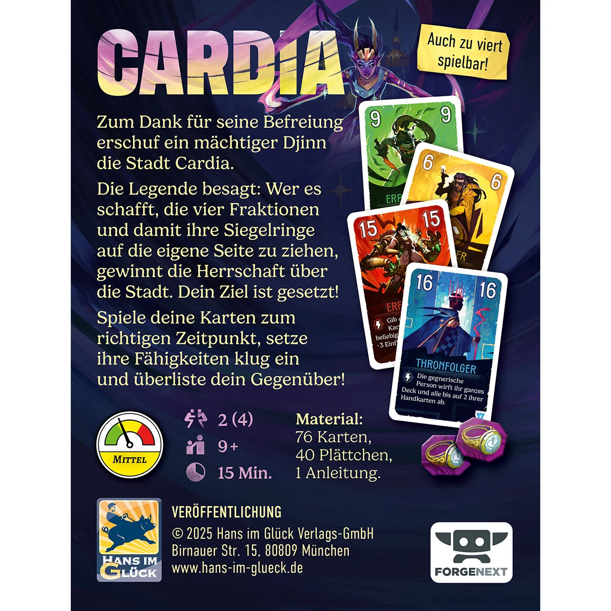 Duell um Cardia Duell um Cardia