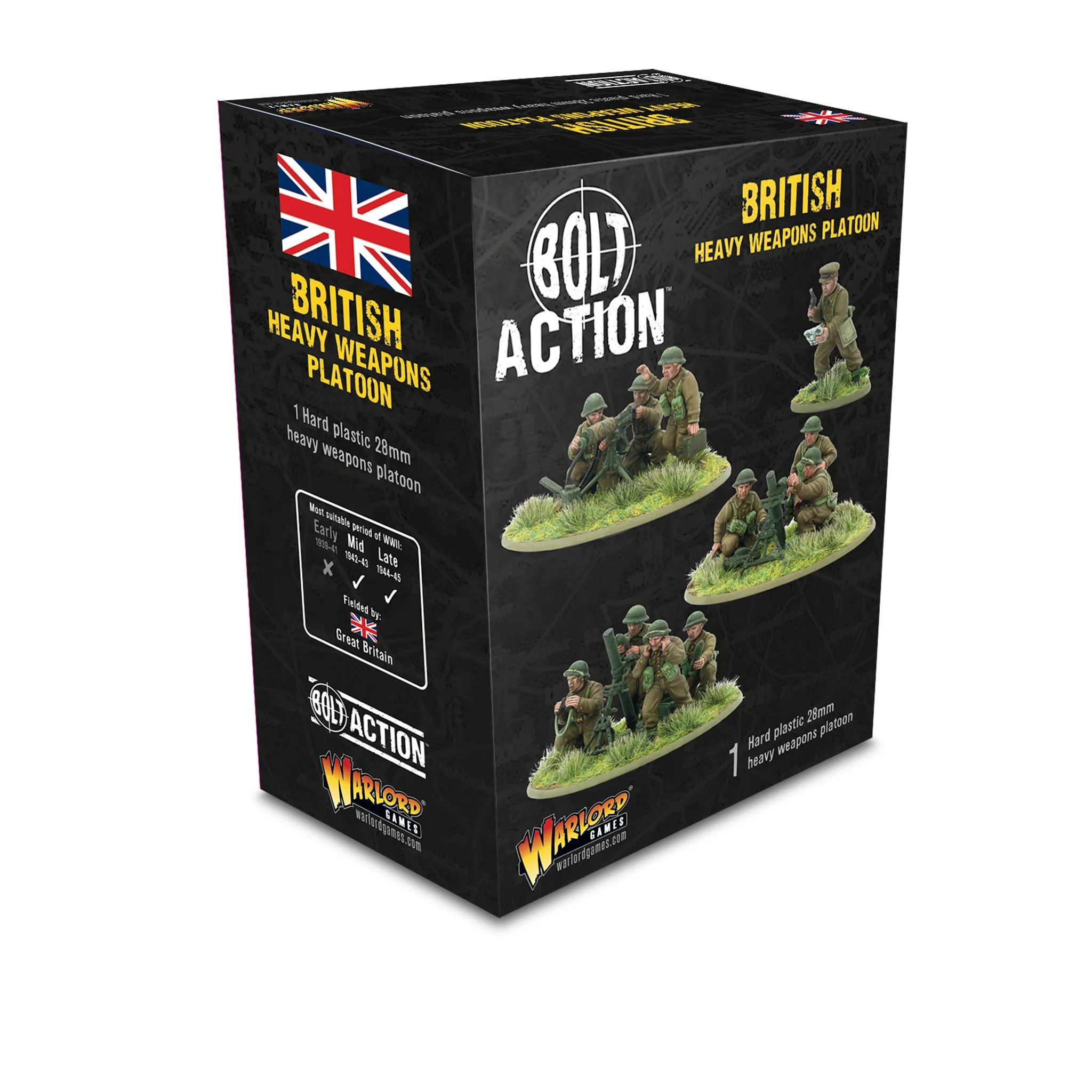 Miniaturen, Soldatenfiguren, Britische Armee, Schlachtgruppe, Kunststoffset