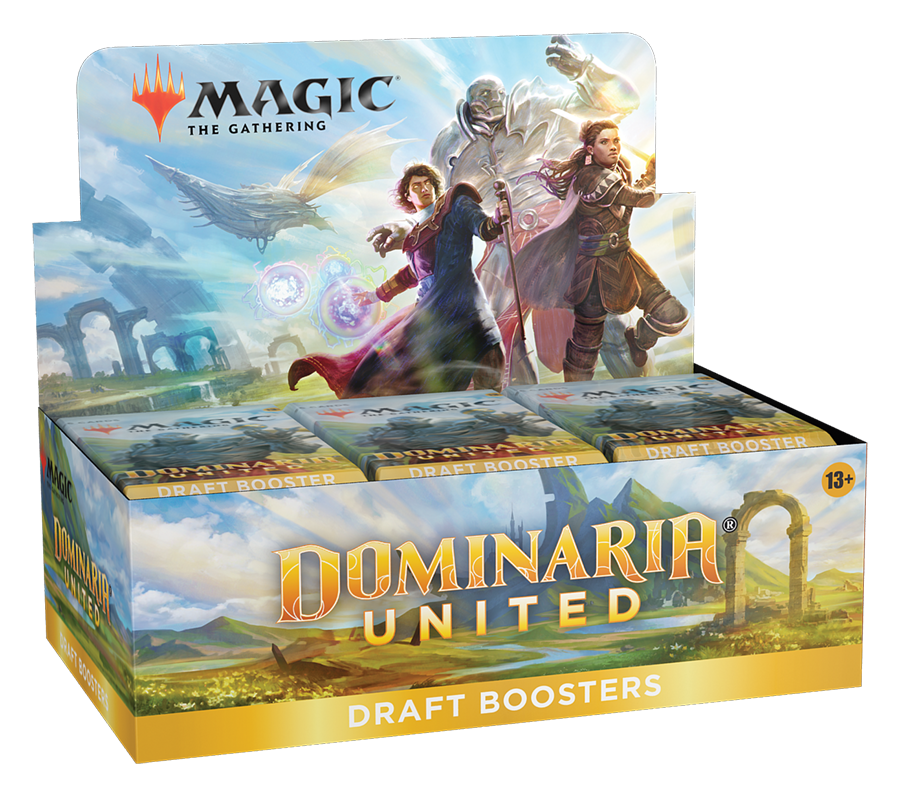 Magic CCG: Dominaria United Draft Display Magic CCG: Dominaria United Draft Display