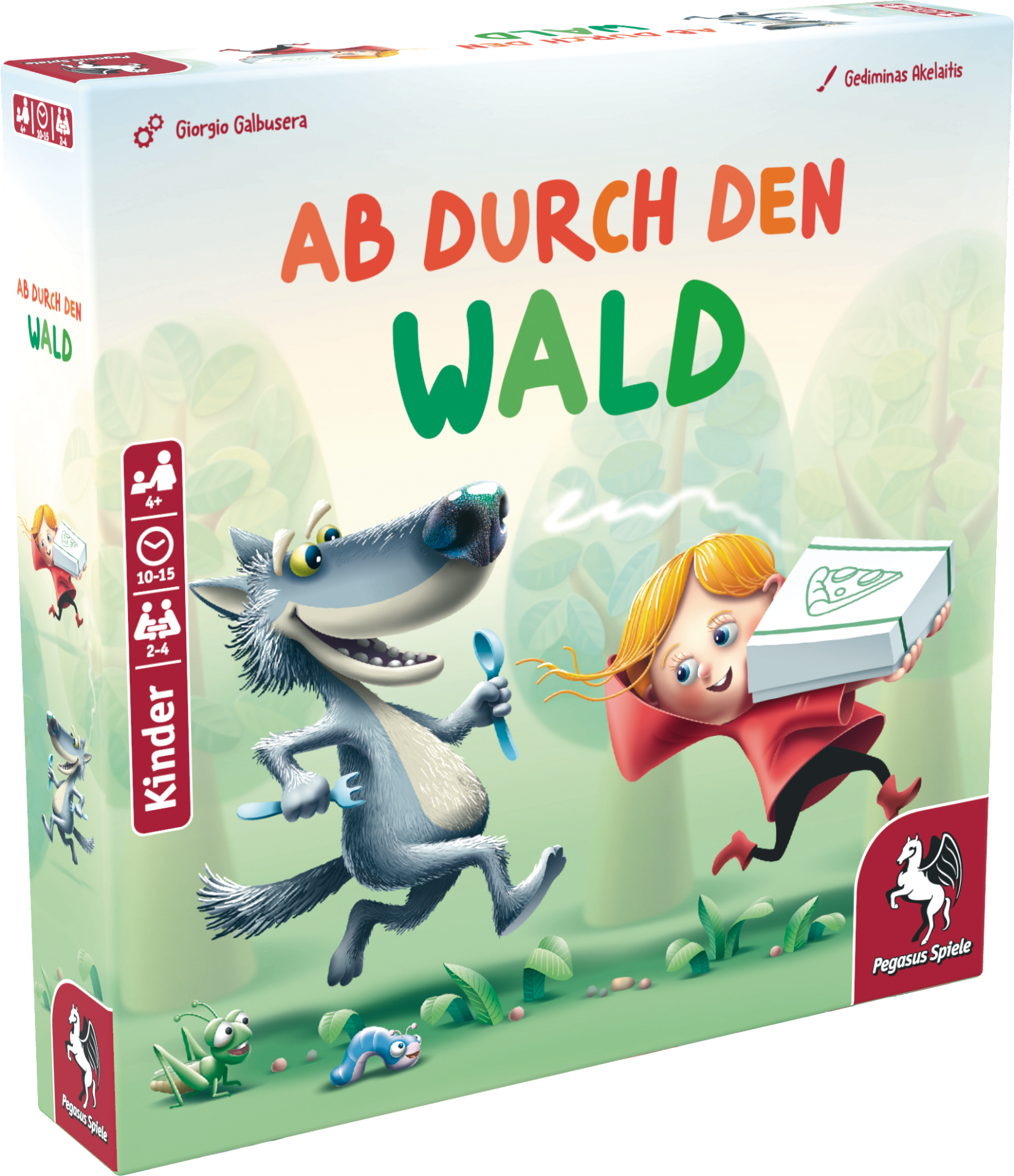 Spielbox, Kinder, Wald, Geschenkbox, Pegasus Spiele