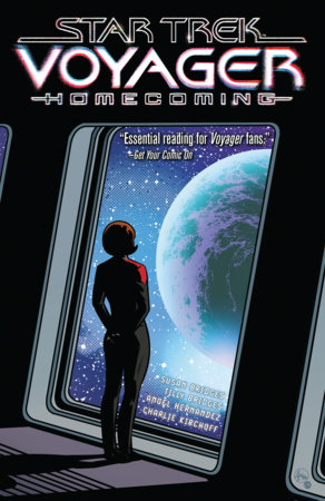 Star Trek, Voyager, homecoming, comic, poster