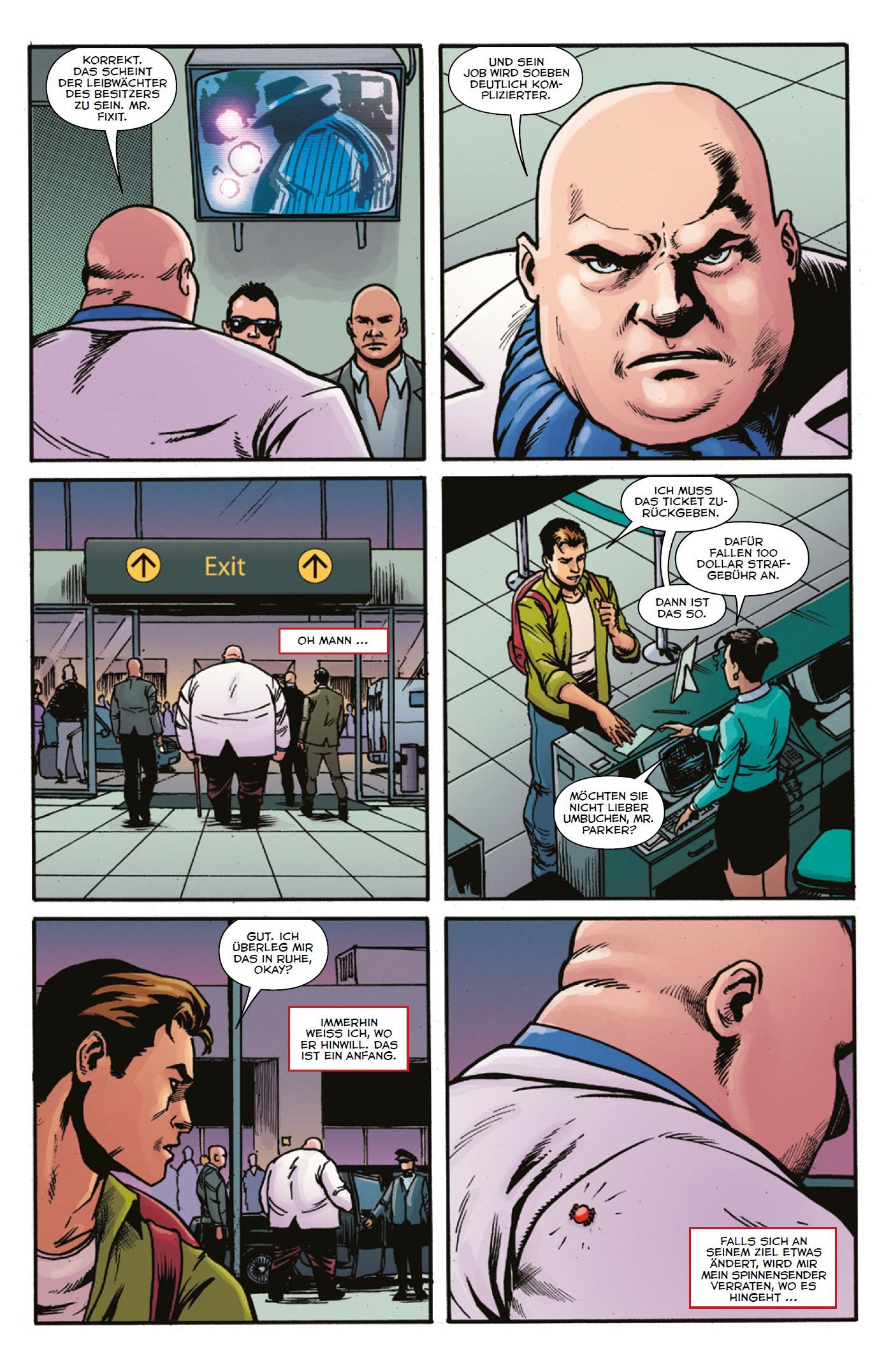 Hulk: Joe Fixit - Wilde Nächte in Vegas airport, security, check-in, handgun, passenger
