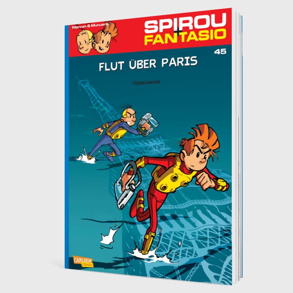 Spirou & Fantasio Bd.45: Flut über Paris