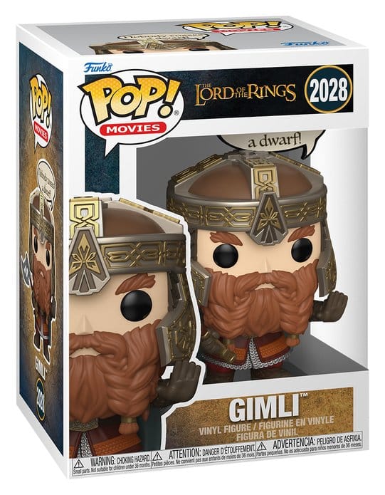 Herr der Ringe: POP Gimli Meme Edition (2028) Funko Pop, Gimli, Der Herr der Ringe, Vinylfigur, Zwerg