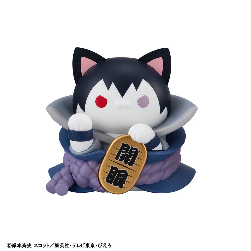 Naruto PVC: Sammelfiguren Nyaruto Mega Cat Project Naruto & Friends 7cm