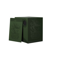 Dragon Shield: Deck Box Double Shield grün/schwarz (150+) Kiste