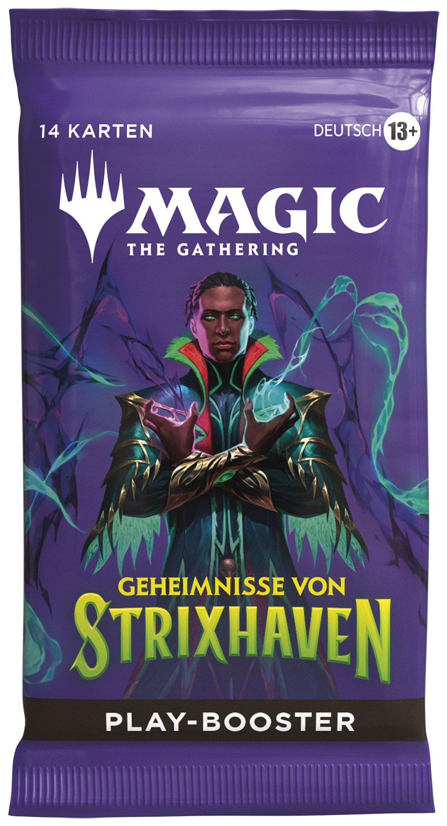 Magic CCG dt.: Geheimnisse von Strixhaven Play-Booster karte, Magic: The Gathering, 12+, Spielkarten, Geheimnisse von Strixhaven