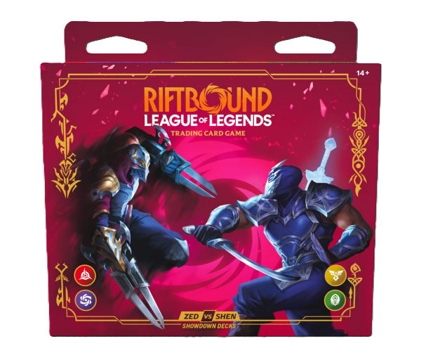 Trading card, Deck box, Riftbound, Legends, Showdown decks