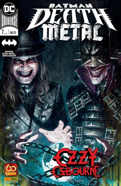 Batman Death Metal #7 Ozzy Osbourne Band Edition