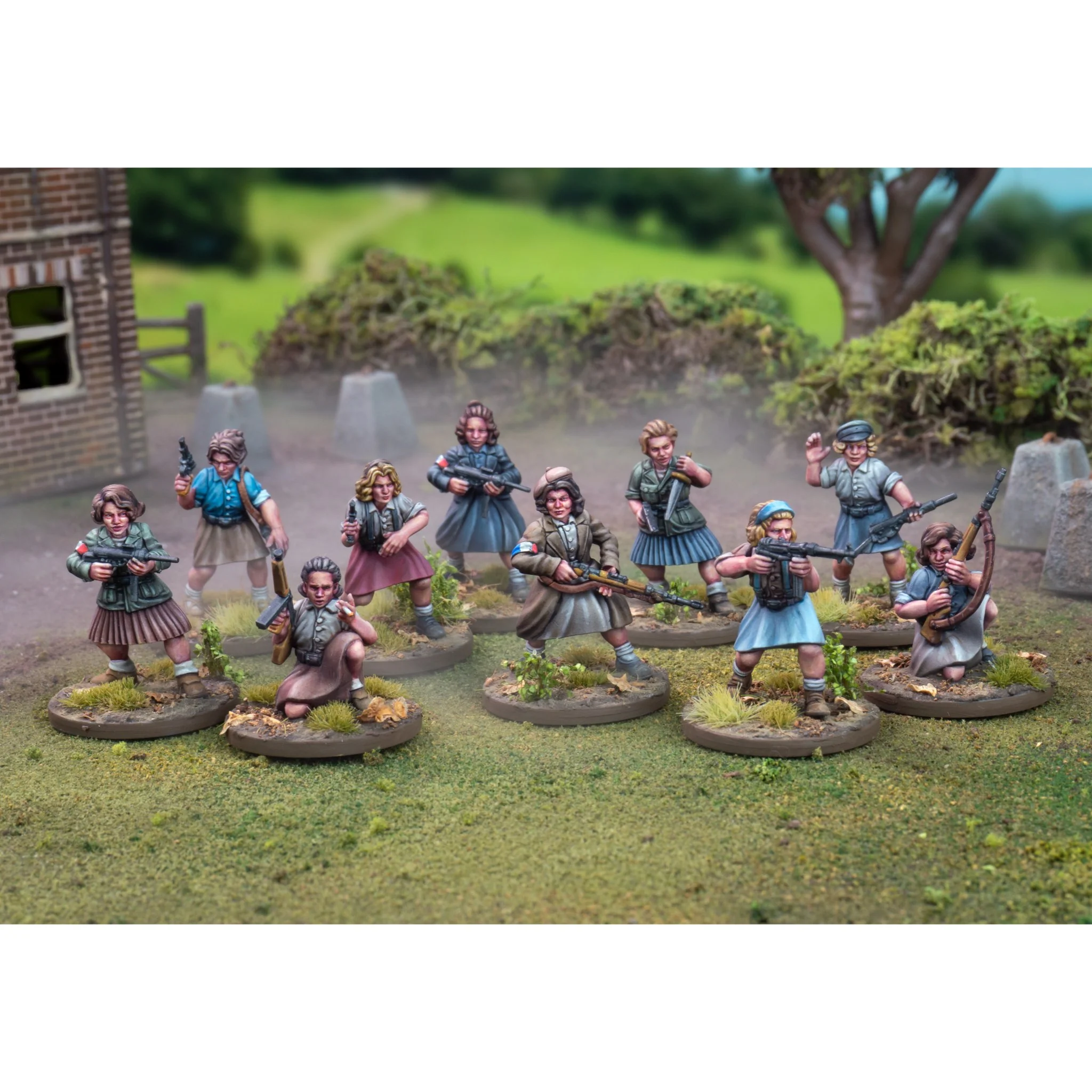 Wargames Atlantic: Partisans (2) French Resistance Women