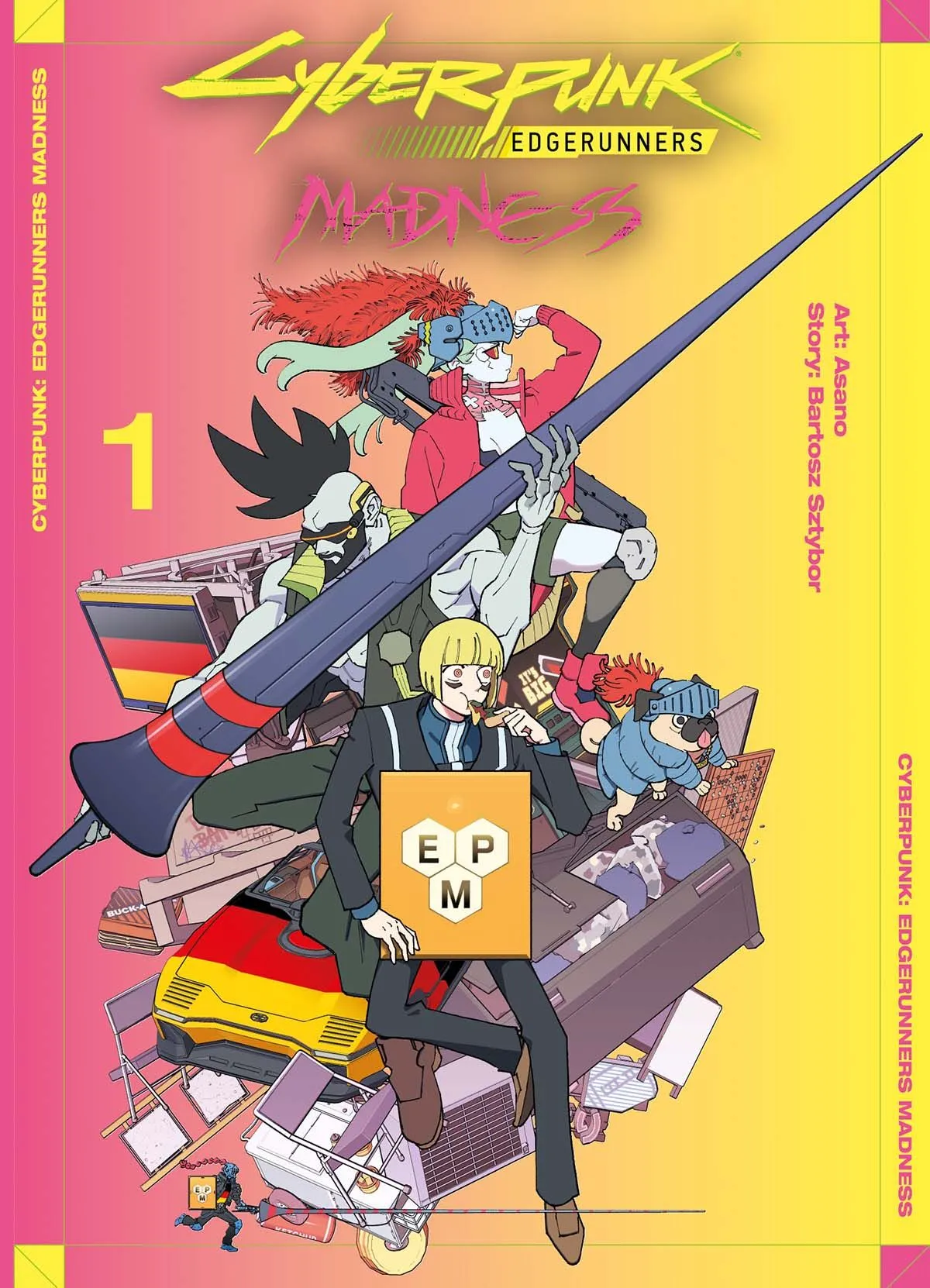 Cyberpunk 2077: Edgerunners Bd.1 Comic Con Stuttgart Variant