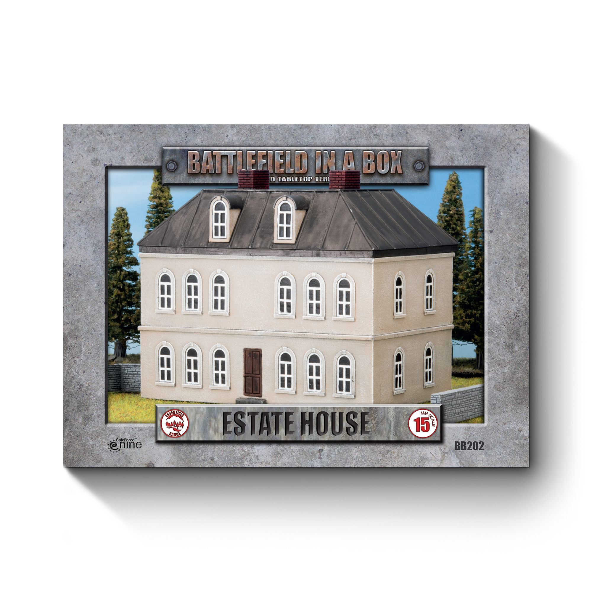 Battlefield in a Box: Estate House 15mm
