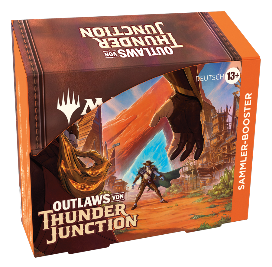 Magic CCG dt.: Outlaws von Thunder Junction Sammler-Booster Display Magic CCG dt.: Outlaws von Thunder Junction Sammler-Booster Display