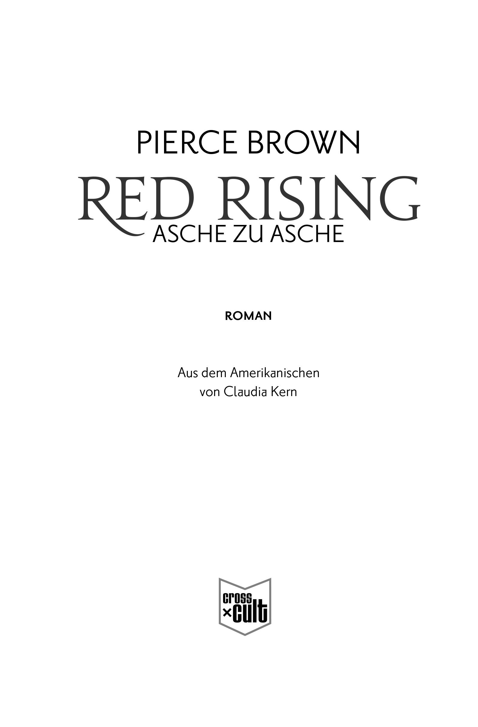 buch, cover, roman, red rising, pierce brown