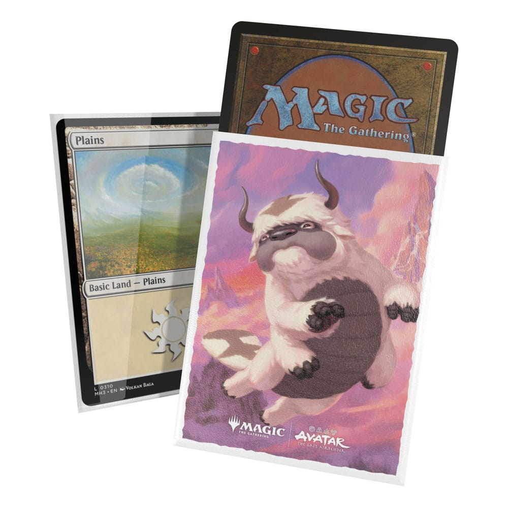 Ultimate Guard: Kartenhüllen Art Sleeves Standard - Avatar: Appa Aang's Companion (100) Magic the Gathering, Plains, Card sleeves, Poster, Creature art