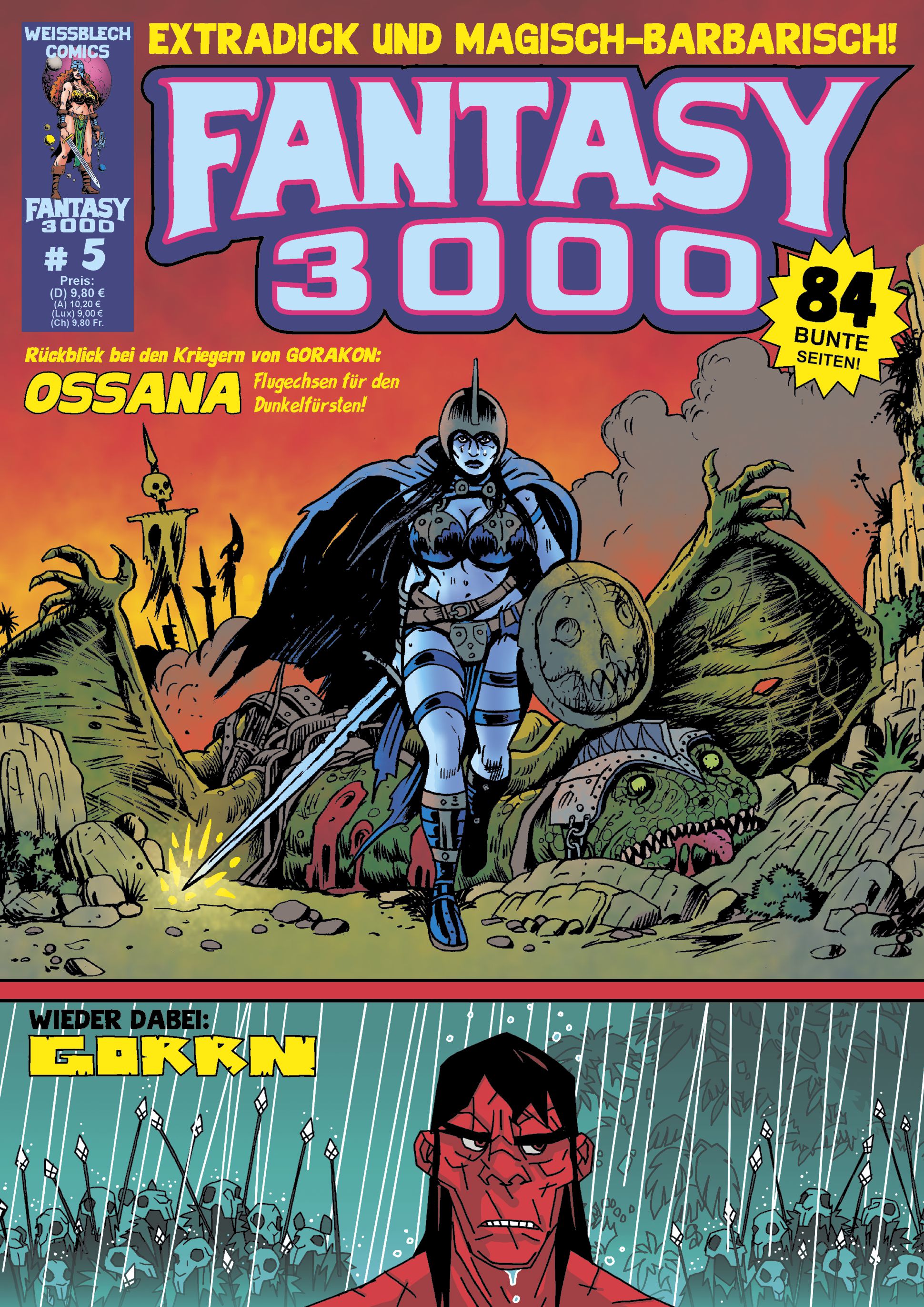 Fantasy 3000 #4 OSSANA - Flugechsen für den Dunkelfürsten