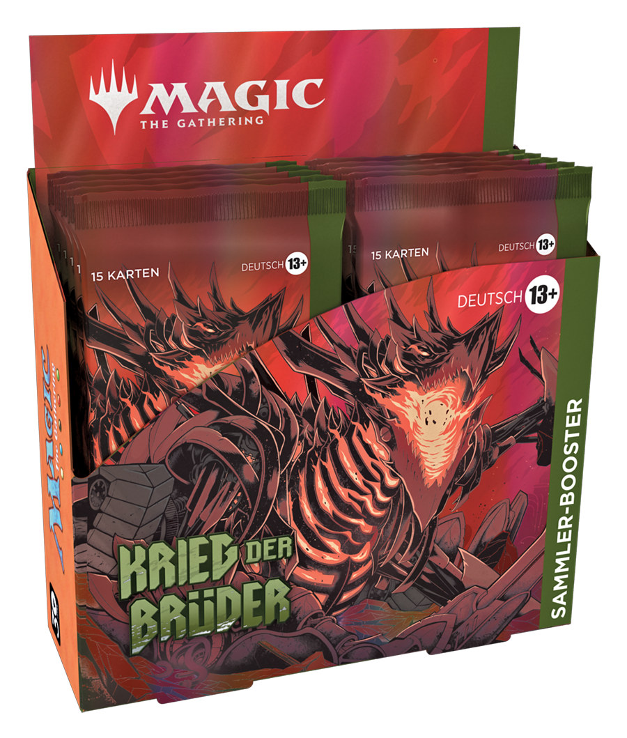 Magic CCG dt.: Krieg der Brüder Sammler-Display