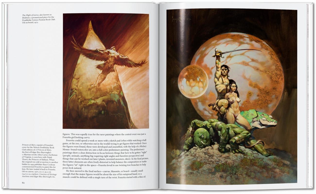 Gemälde, Science-Fiction, Fantasy, Planet, Dinosaurier