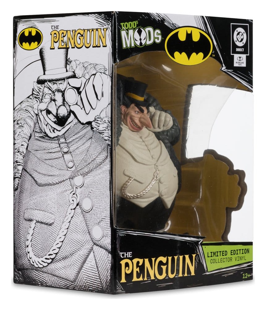 Penguin Figur, Vinylfigur, DC Comics, Limitierte Auflage, Sammlerbox