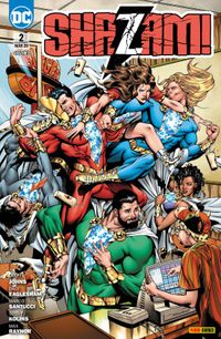 Shazam Bd.2: Das Grab des Captain Marvel Superhelden, Comic, Team-Action, Kostüm, Händeleihung
