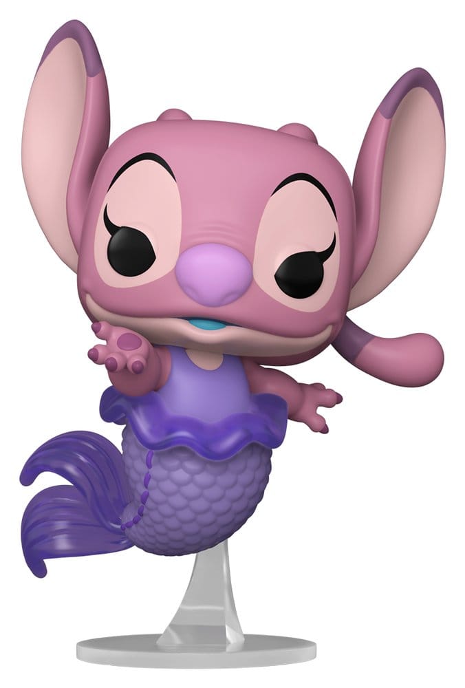 Lilo & Stitch: POP Mermaid Angel (1743) Meerjungfrau, Meerjungfrau-Figur, Figur, Pinkes Wesen, Cartoonfigur