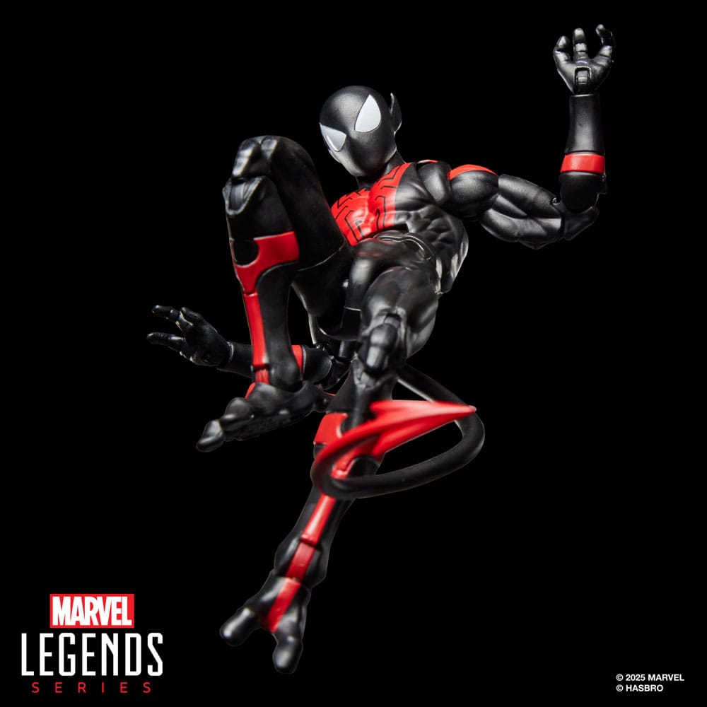 Marvel Legends AF: Spider-Man - Uncanny Spider-Man (Nightcrawler) Aktionsfigur, Figur, Superheld, Kostüm, Marvel Legends